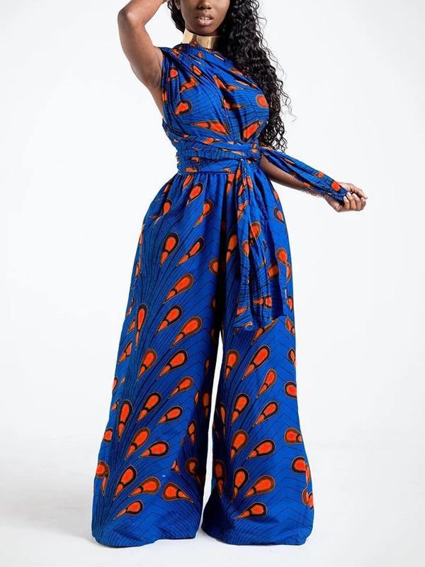 Ethnic Printed Multi-piece Jumpsuit