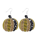 Load image into Gallery viewer, Women&#39;s Thanksgiving Halloween Leather Earrings
