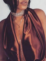 Load image into Gallery viewer, Exaggerated Retro Beam Necklace Multilayer Necklace
