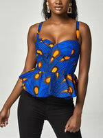 Load image into Gallery viewer, Women&#39;s Vintage African Print Vest
