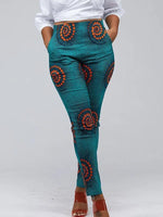 Load image into Gallery viewer, Women&#39;s casual African print pants
