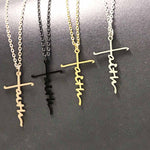 Load image into Gallery viewer, Faith Letter Pendant Necklace
