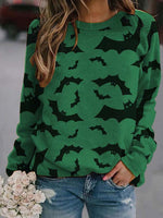 Load image into Gallery viewer, Ladies bat print sweatshirt
