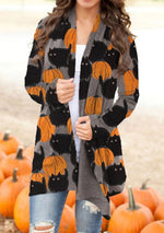 Load image into Gallery viewer, Women&#39;s Halloween Print Cardigan
