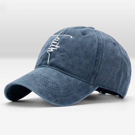 Unisex Faith Peaked Cap