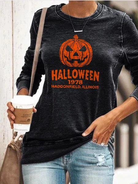 Halloween 1978 Michael Myers Long Sleeve Pullover