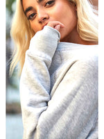 Load image into Gallery viewer, Women&#39;s It Is Well With My Soul Printed Long Sweatshirt
