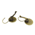Load image into Gallery viewer, Long nose snowman time gem earrings
