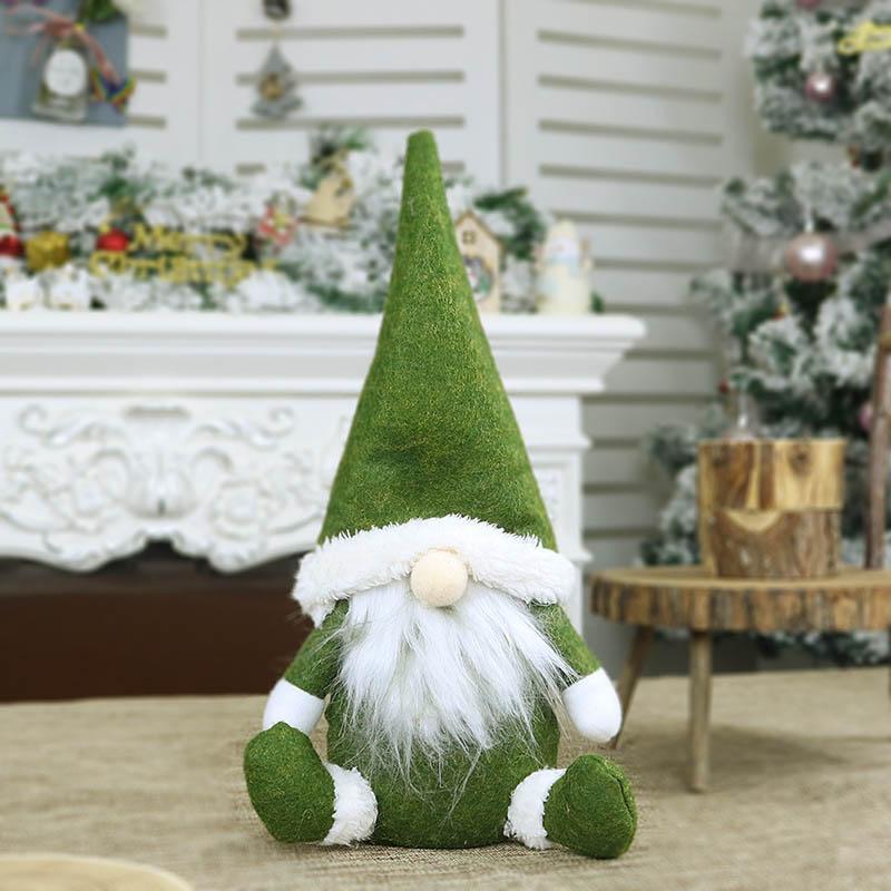 Christmas Faceless Old Man Doll Window Decoration Doll Ornament