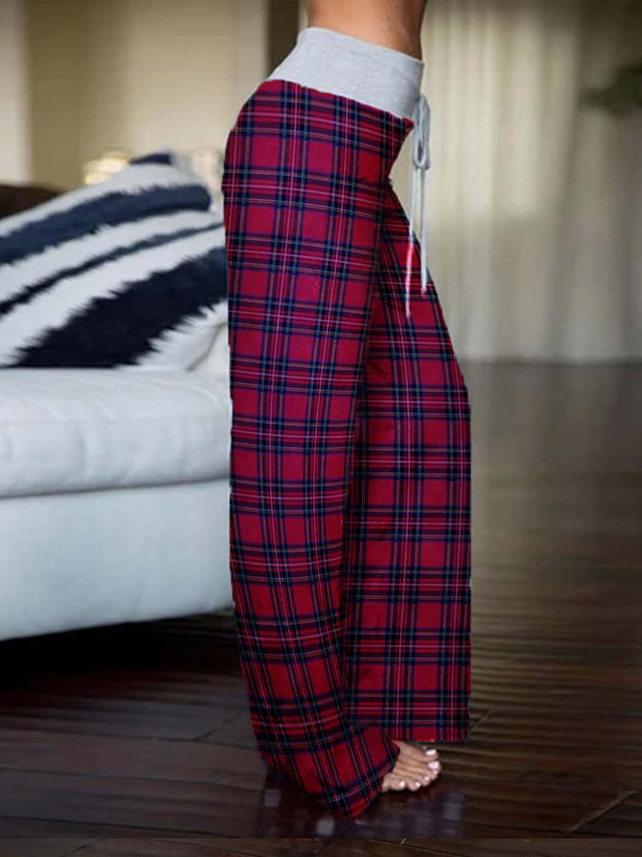 Woman's Christmas Buffalo Plaid Pajama Pants