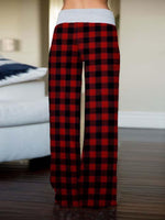 Load image into Gallery viewer, Woman&#39;s Christmas Buffalo Plaid Pajama Pants
