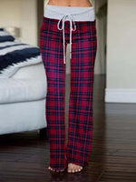 Load image into Gallery viewer, Woman&#39;s Christmas Buffalo Plaid Pajama Pants
