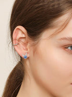 Load image into Gallery viewer, Rhinestone Reindeer Earrings Christmas Accessory
