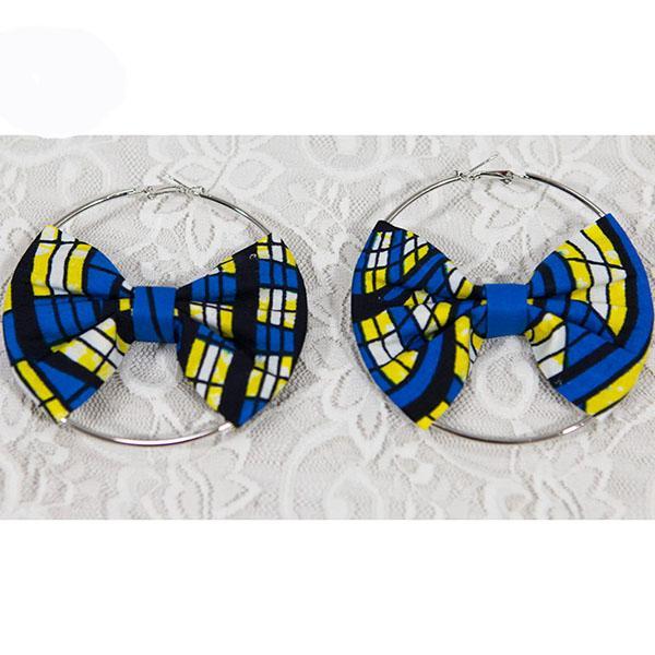 Fashion Ankara Print Earrings