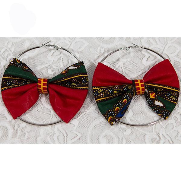 Fashion Ankara Print Earrings
