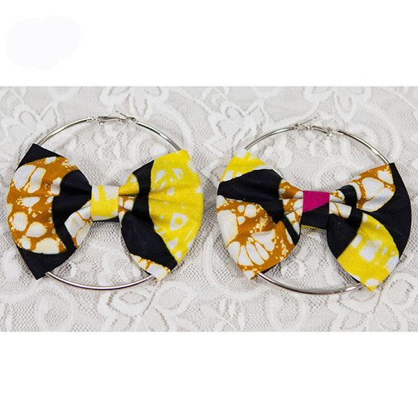 Fashion Ankara Print Earrings