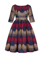 Load image into Gallery viewer, Women&#39;s Sexy Printed U-shaped Back Sleeve Dress
