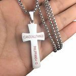 Load image into Gallery viewer, Baseball Cross Pendant Necklace
