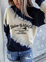 Load image into Gallery viewer, Women&#39;s Halloween Salem witch Print Hoodie
