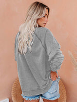 Load image into Gallery viewer, Women&#39;s &quot;Thankful&quot; Print Sweatshirt
