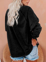 Load image into Gallery viewer, Women&#39;s Halloween Salem Broom Print Sweatshirt
