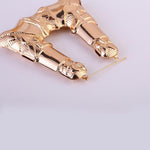 Load image into Gallery viewer, Exaggerated Nightclub Hoop Earrings
