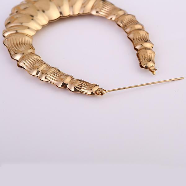 Exaggerated Nightclub Hoop Earrings