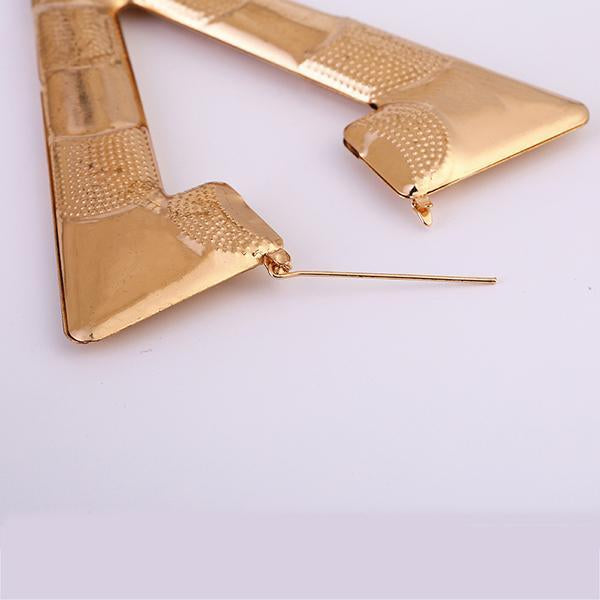 Exaggerated Nightclub Hoop Earrings