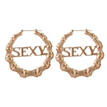 Load image into Gallery viewer, Exaggerated Nightclub Hoop Earrings
