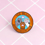 Load image into Gallery viewer, TOE CLUB Dog Paw Cat Paw Love Brooch
