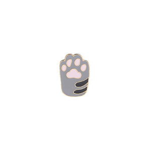 Cute Cartoon Dog Paw Cat Paw Fun Brooch
