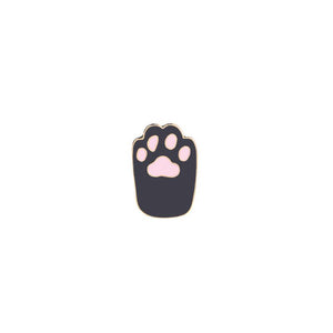 Cute Cartoon Dog Paw Cat Paw Fun Brooch