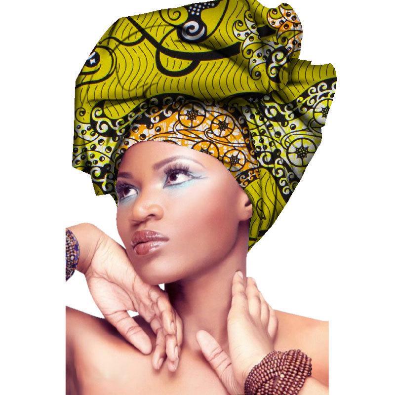 African Printed Turban for Woman