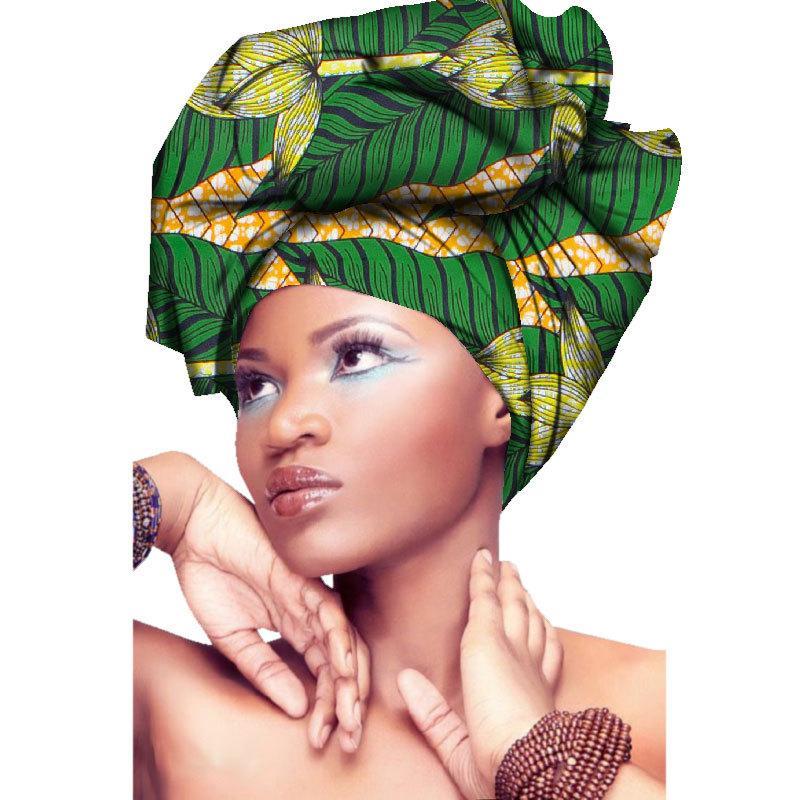 African Printed Turban for Woman