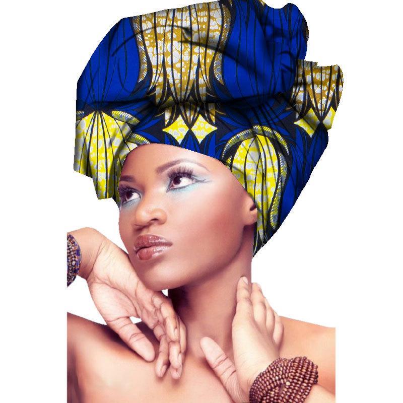 African Printed Turban for Woman