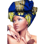 Load image into Gallery viewer, African Printed Turban for Woman
