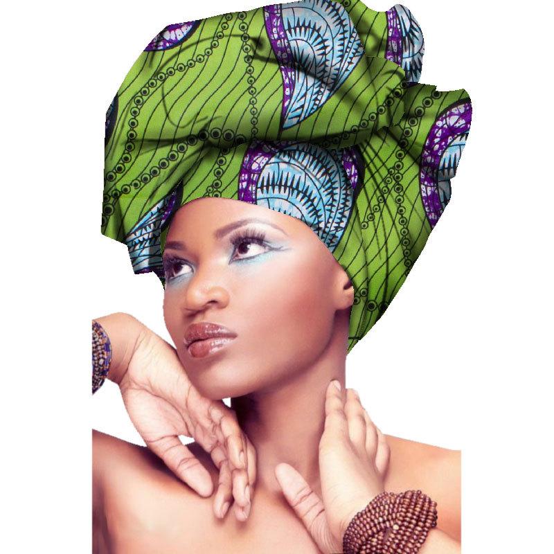 African Printed Turban for Woman
