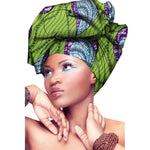 Load image into Gallery viewer, African Printed Turban for Woman
