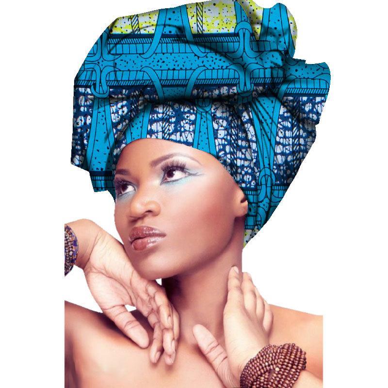 African Printed Turban for Woman