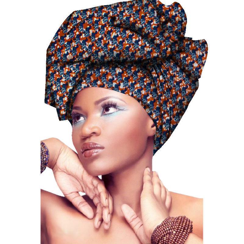 African Printed Turban for Woman