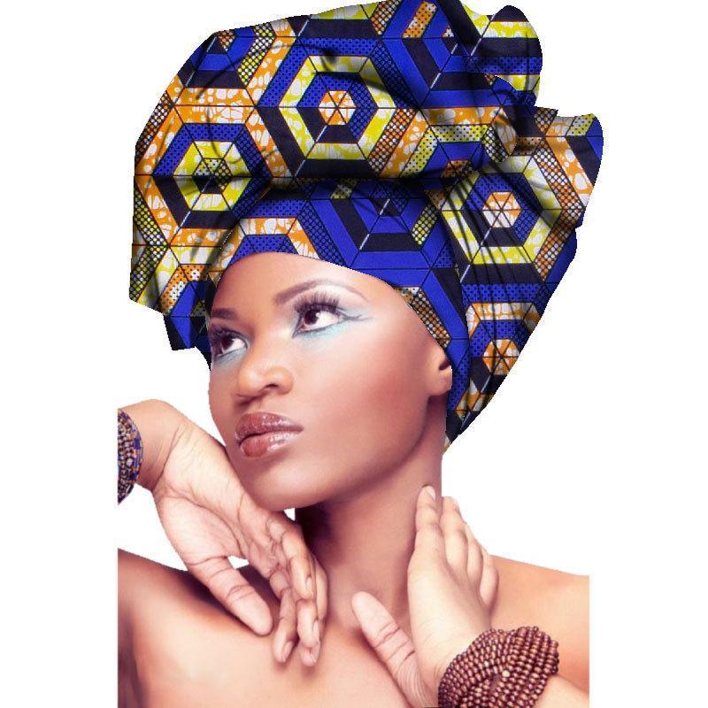 African Printed Turban for Woman