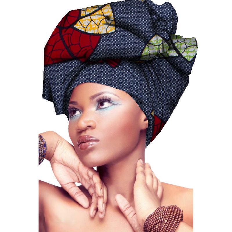 African Printed Turban for Woman