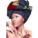 Load image into Gallery viewer, African Printed Turban for Woman
