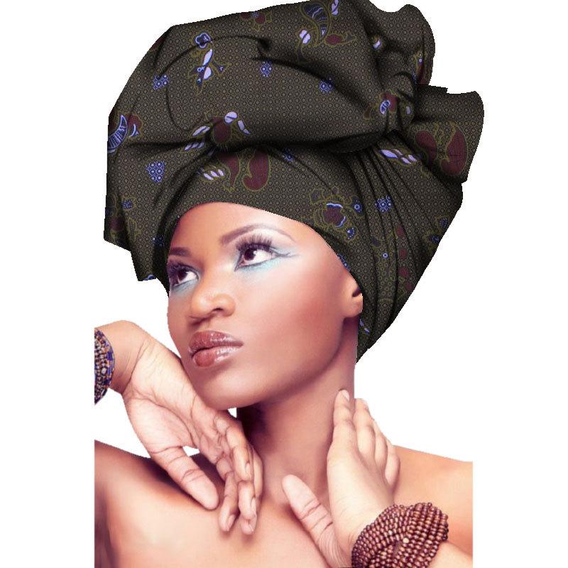 African Printed Turban for Woman