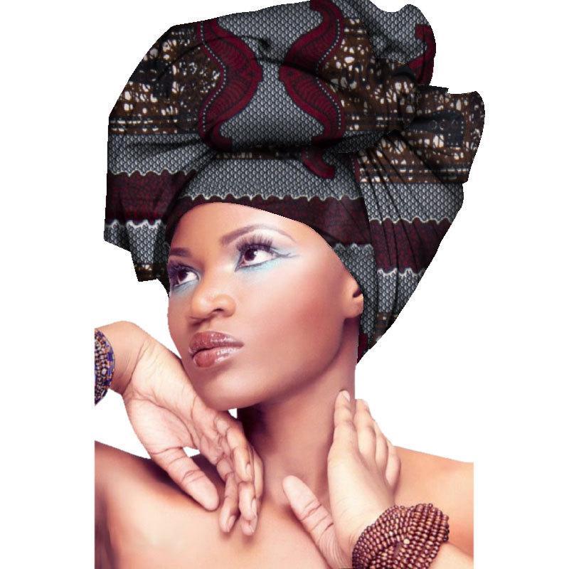 African Printed Turban for Woman