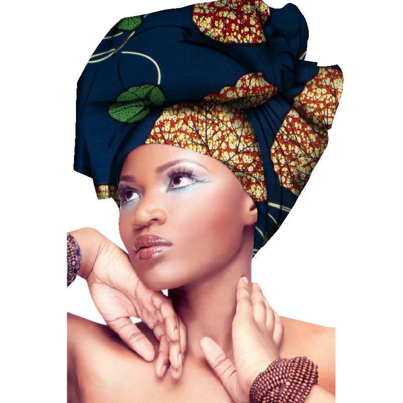 African Printed Turban for Woman
