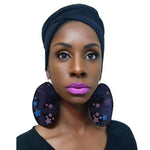 Load image into Gallery viewer, African cotton print earrings for woman
