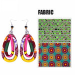 Load image into Gallery viewer, Women&#39;s African Print Ankara Earrings

