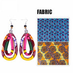 Load image into Gallery viewer, Women&#39;s African Print Ankara Earrings
