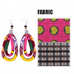 Load image into Gallery viewer, Women&#39;s African Print Ankara Earrings
